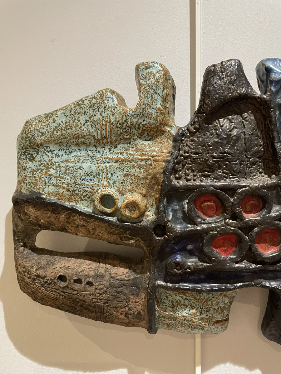 Elizabeth Vandeweghe  (1946) - Perignem - Plaque murale décorative-photo-4