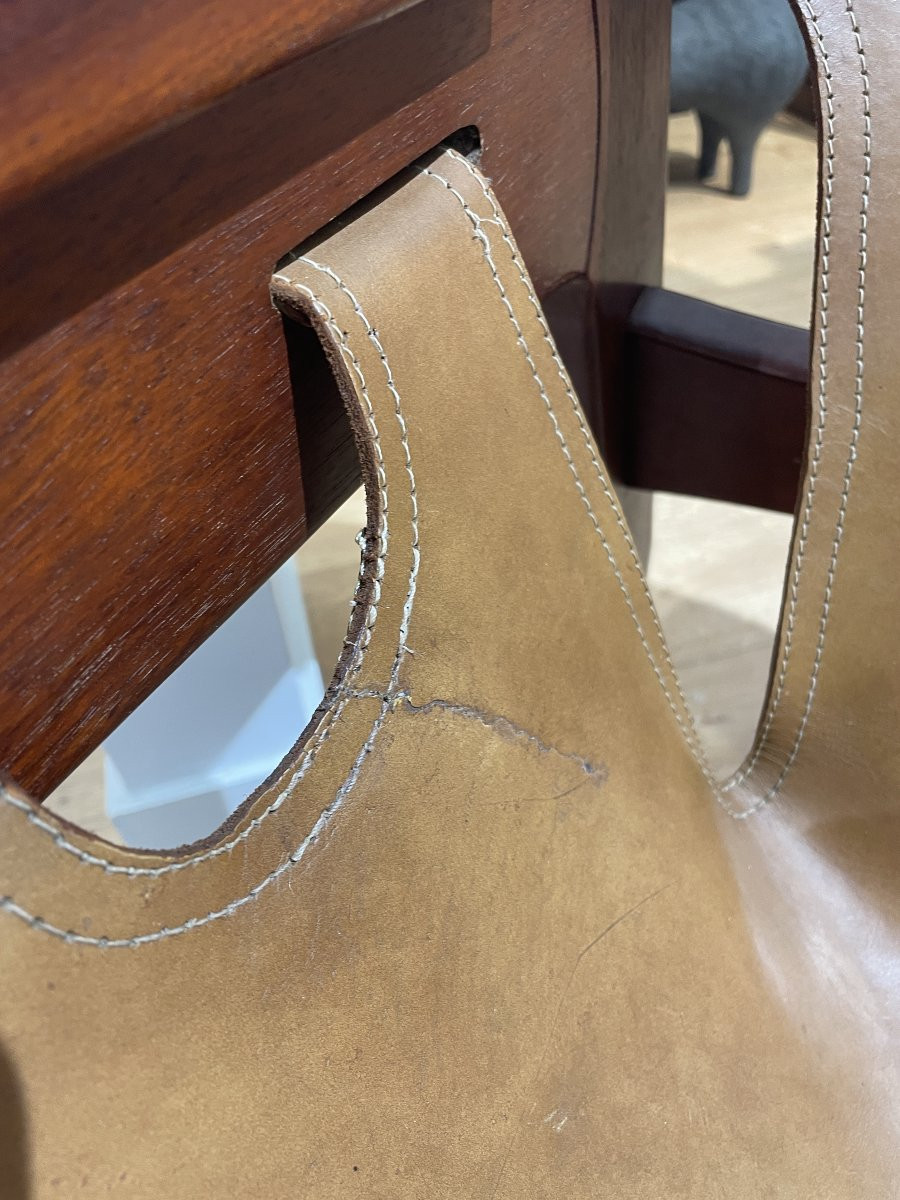 Sergio Rodrigues (1927-2014) - Paire de fauteuils "Kilin"-photo-1