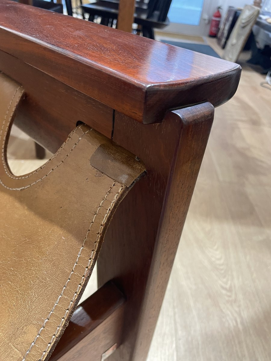 Sergio Rodrigues (1927-2014) - Paire de fauteuils "Kilin"-photo-2