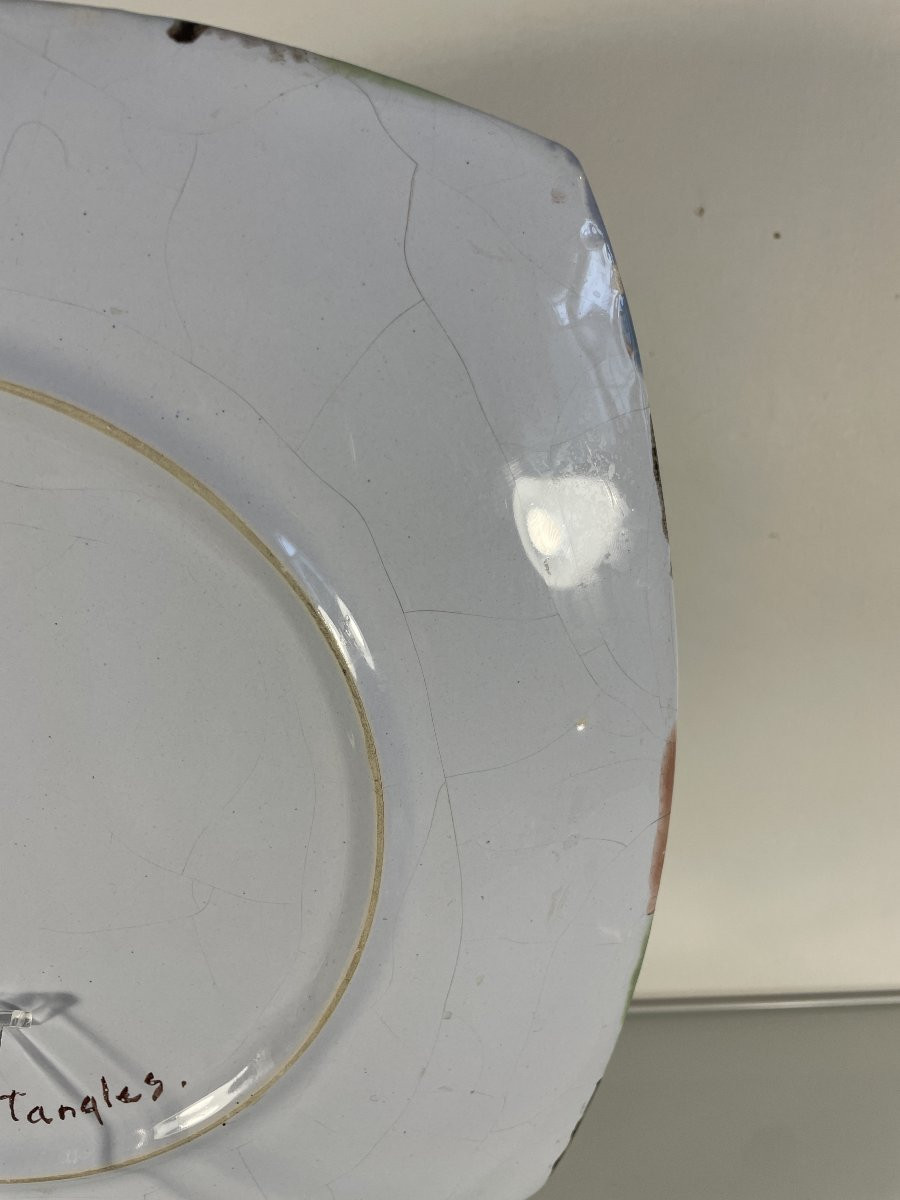 Marjatta Taburet (1931-) -  Grande assiette décorative-photo-2