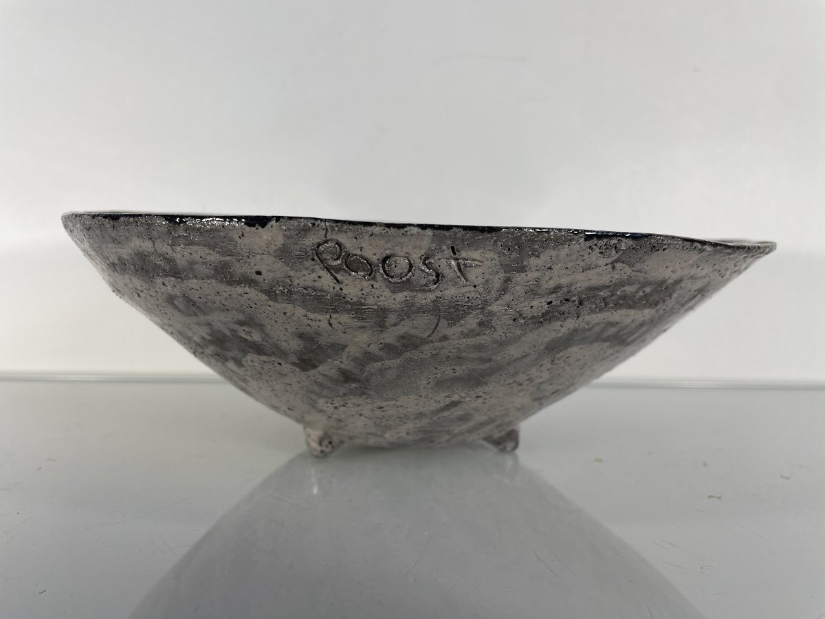 Pieter Oosterlinck - Poost Keramiek - Large Tripod Bowl-photo-4