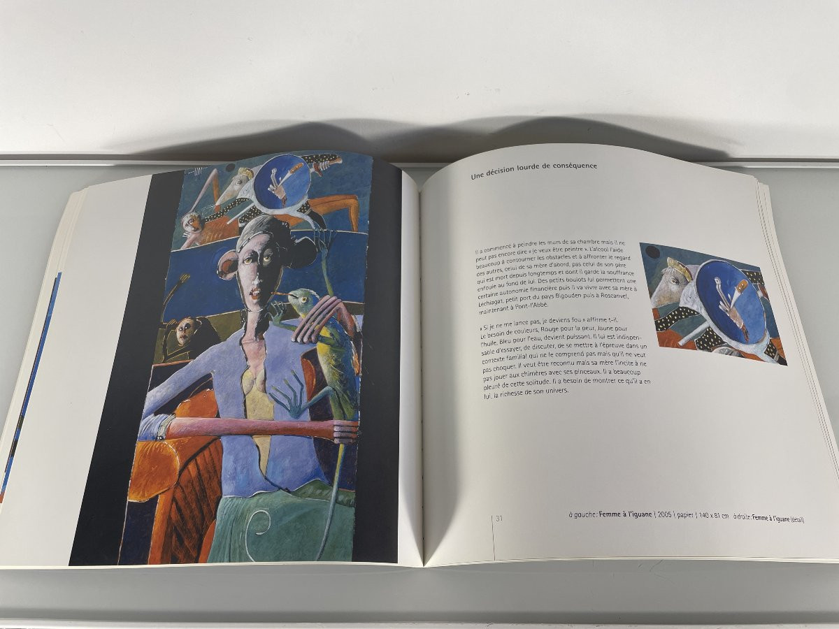 Jean Tirilly - Rare Catalogue "a Poet Of Colours"-photo-3