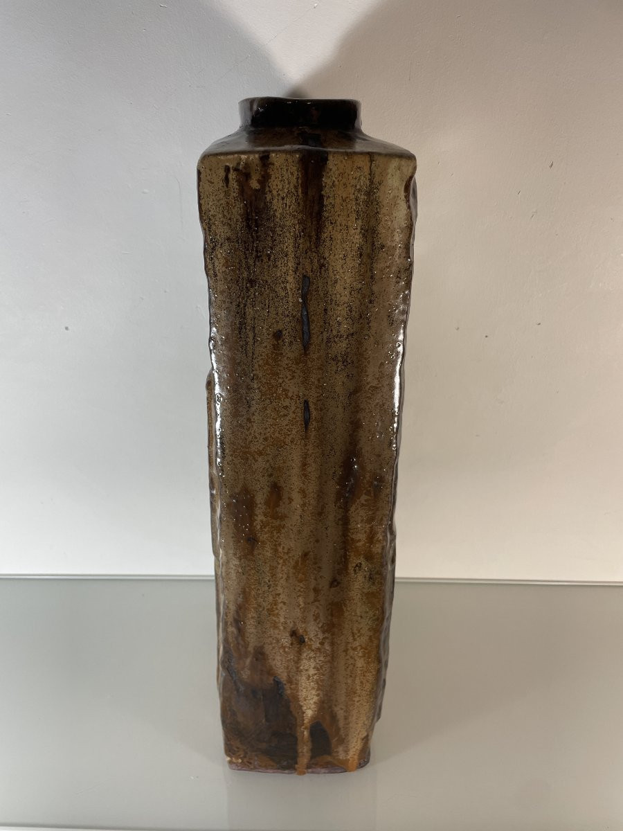 Helmut Schaffenacker (1921-2010) - Grand vase au cheval-photo-4