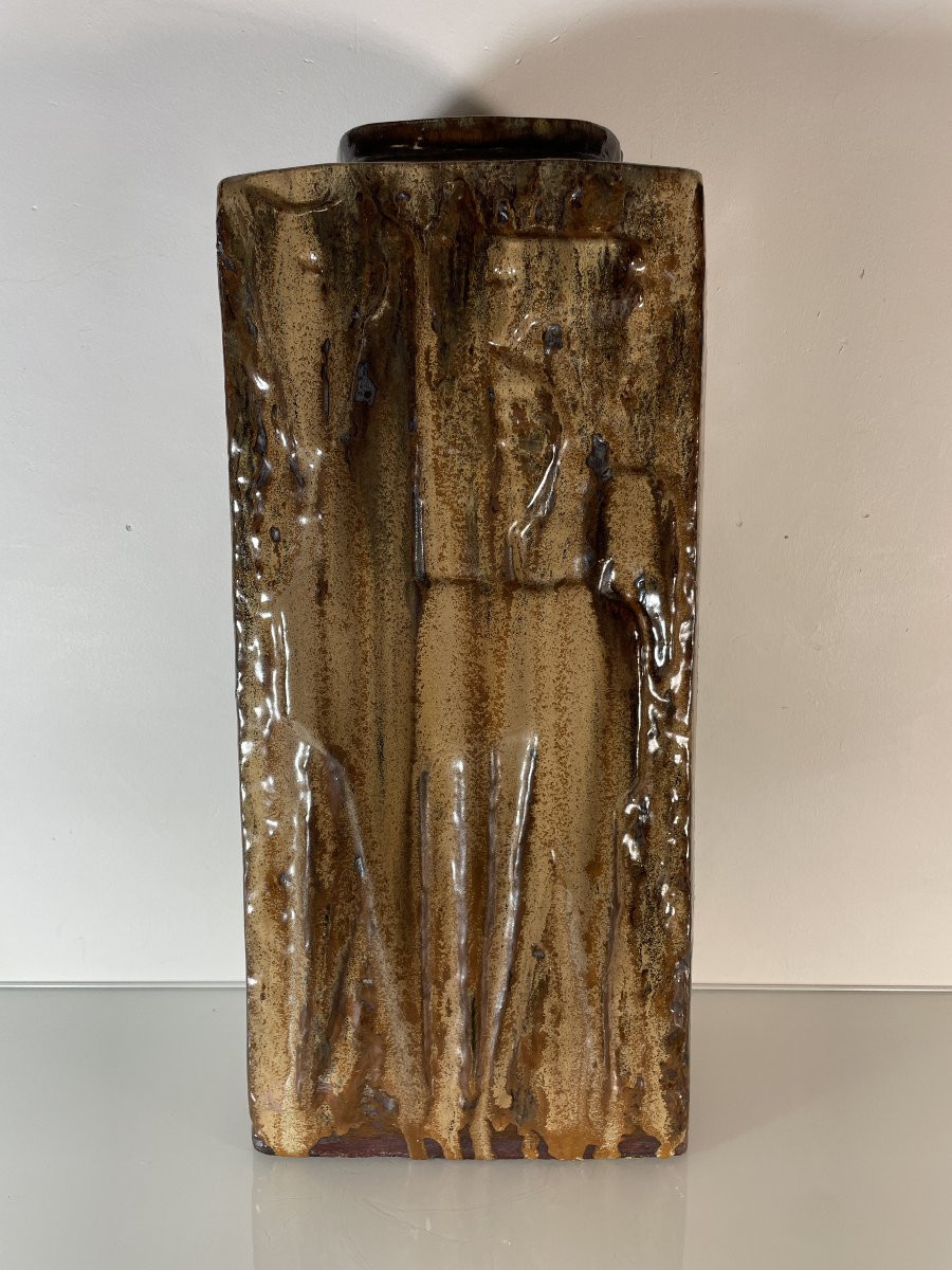 Helmut Schaffenacker (1921-2010) - Grand vase au cheval-photo-8