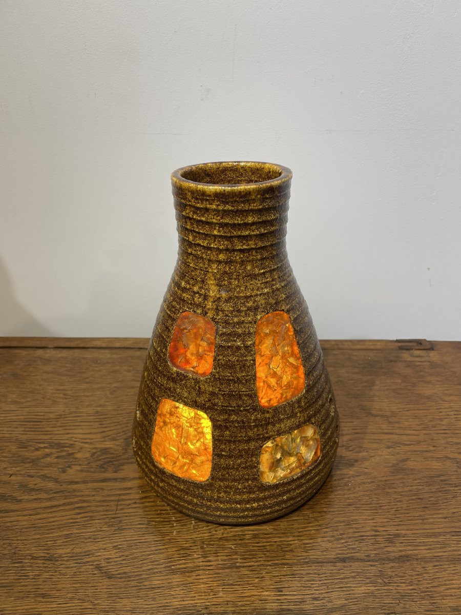 Lampe Accolay - Céramique & résine-photo-4