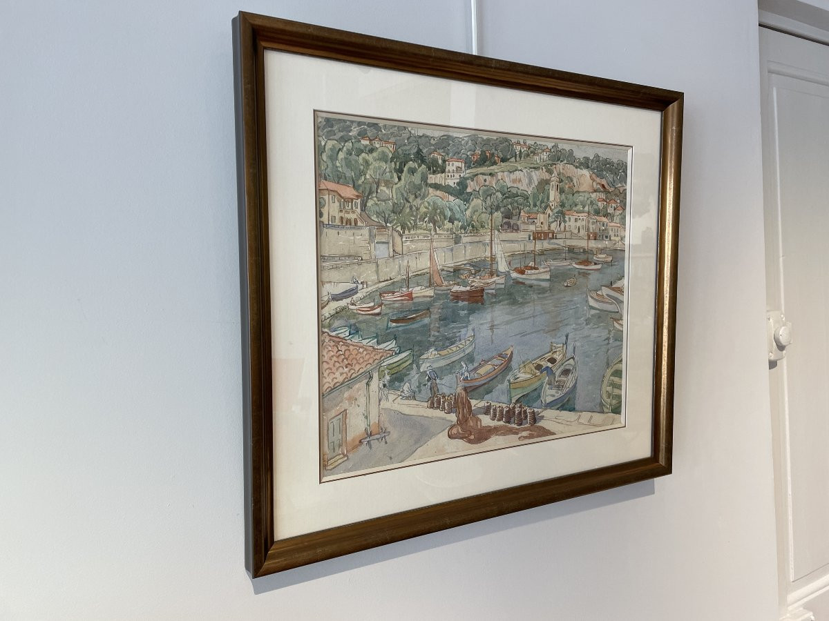 Ecole de Provence - Aquarelle double face-photo-2