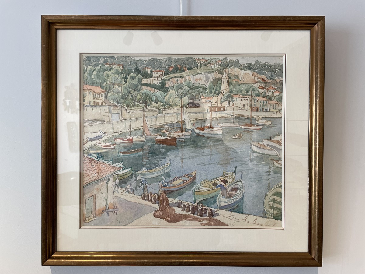 Ecole de Provence - Aquarelle double face