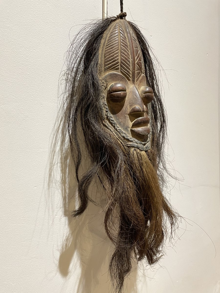 Ancient African Ritual Head – Kongo/yombe Culture – Central Africa-photo-3