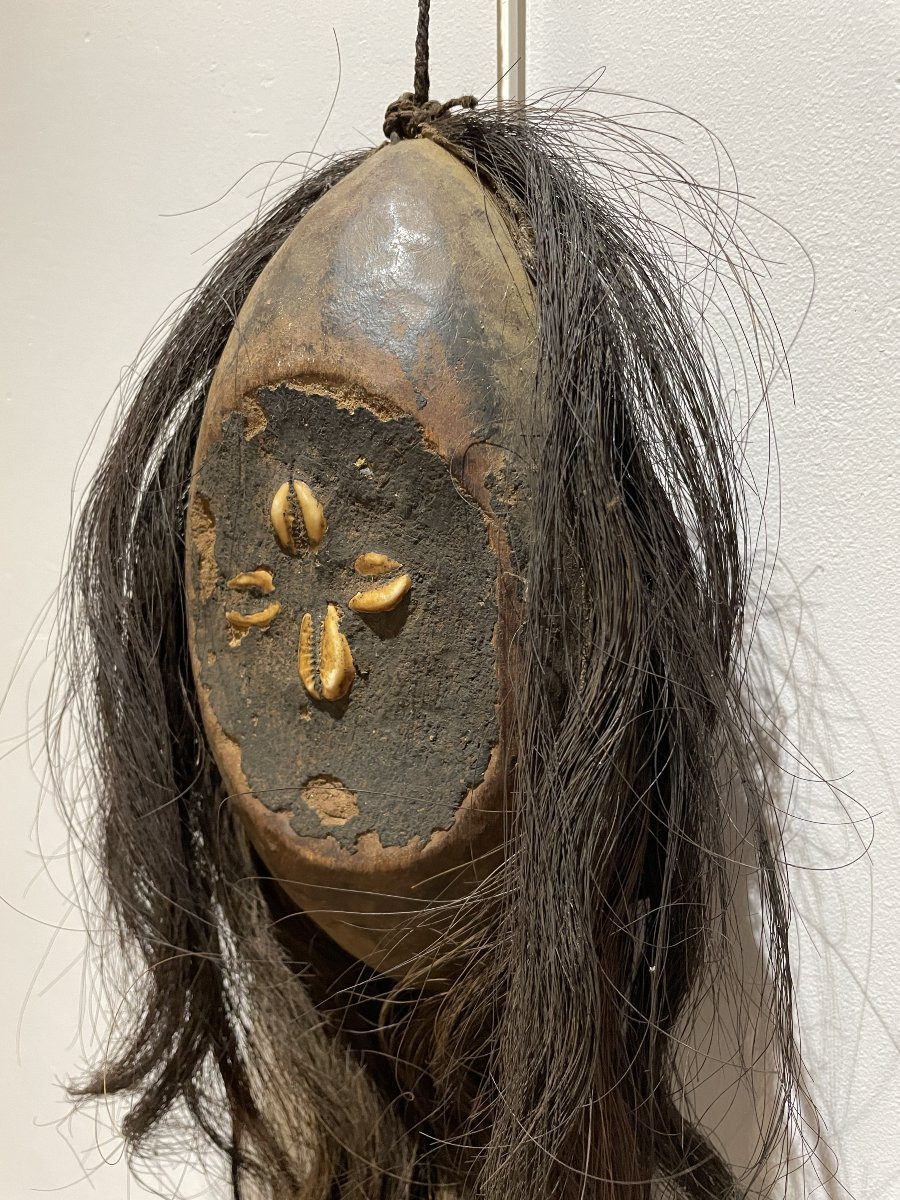 Ancient African Ritual Head – Kongo/yombe Culture – Central Africa-photo-2