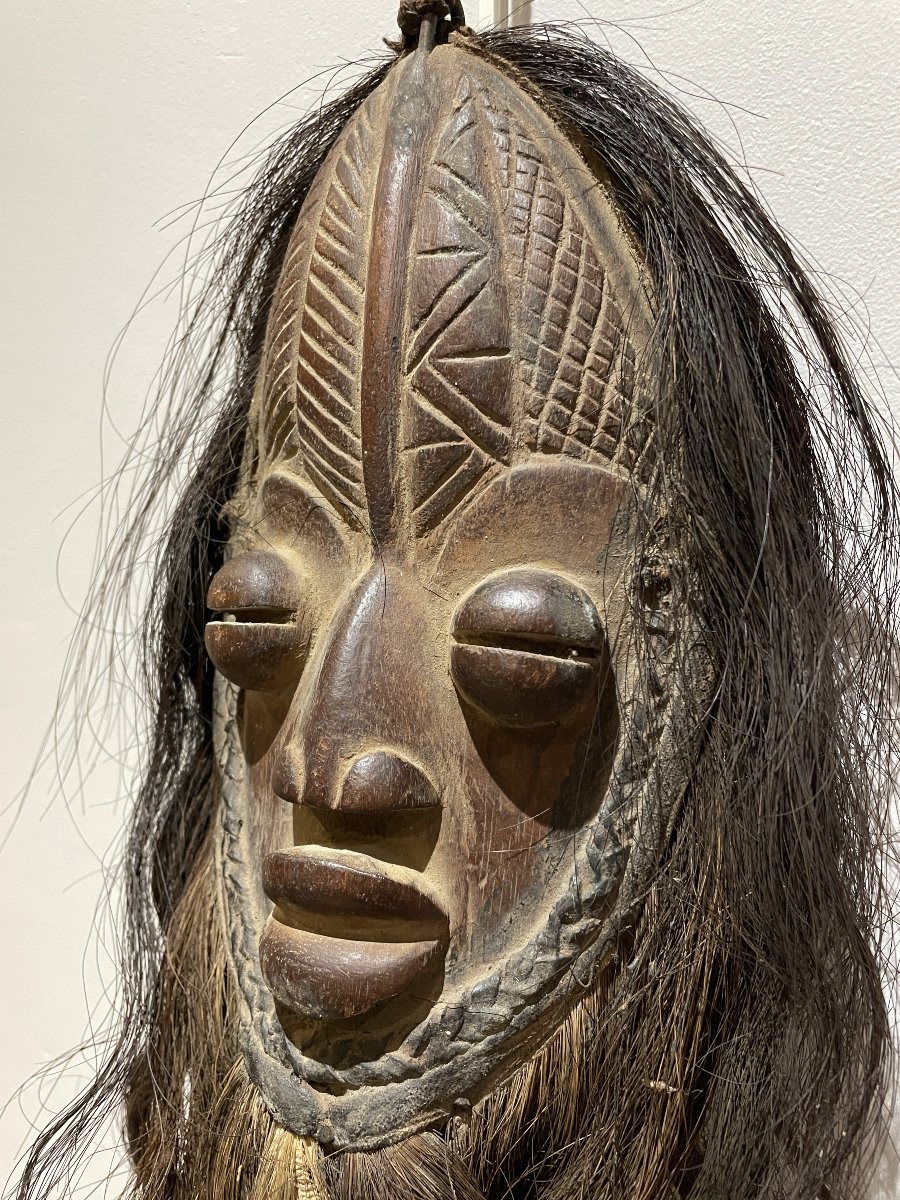 Ancient African Ritual Head – Kongo/yombe Culture – Central Africa-photo-4