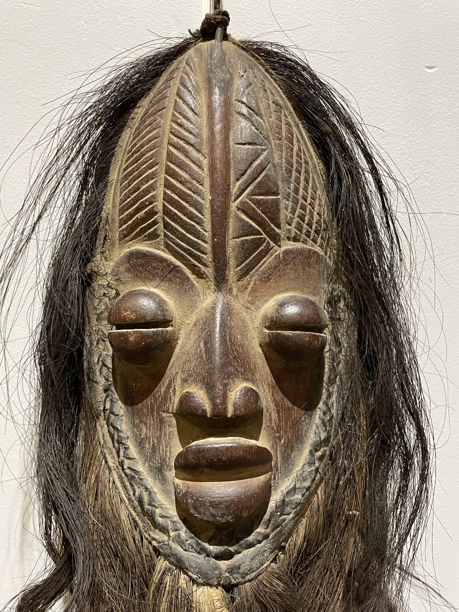 Ancient African Ritual Head – Kongo/yombe Culture – Central Africa-photo-5