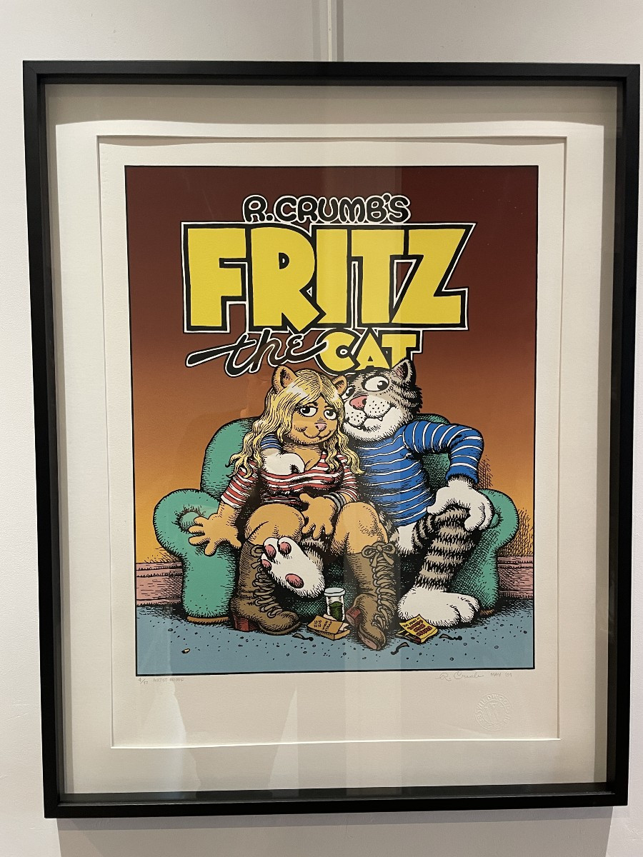Robert Crumb - Fritz The Cat - Screenprint