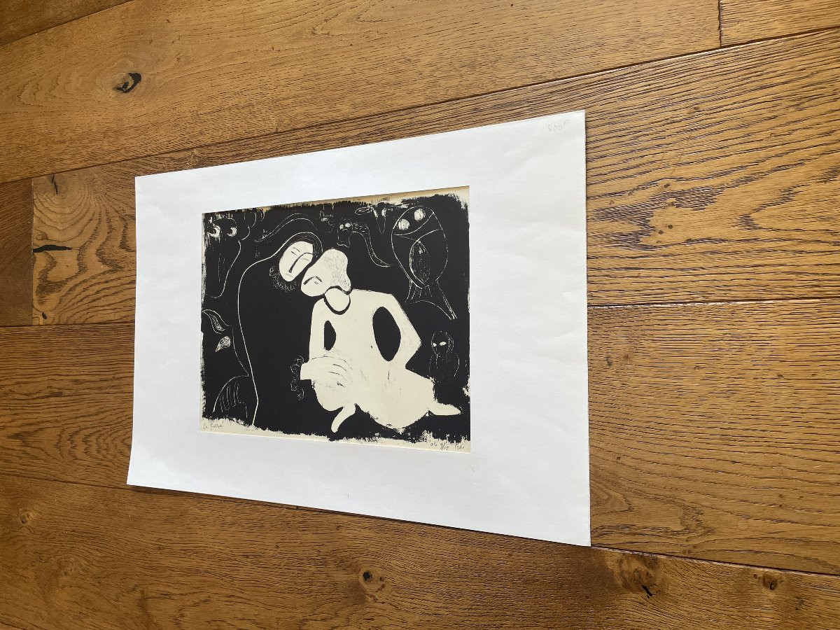 Jules Paressant (1917-2001) - La grève - 1960-photo-3