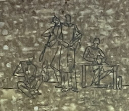 Pair Of Brutalist Chairs In Elm - 50s-photo-1