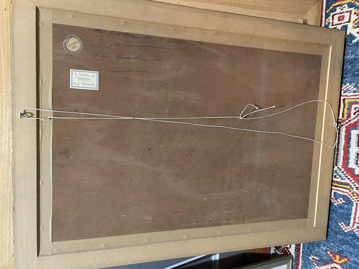 Joseph Carrer (1891-1979) - Pardon De Trébabu - Finistère - Brittany-photo-2