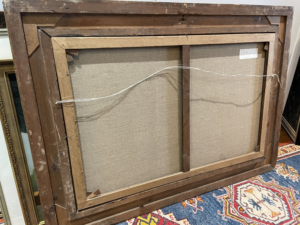 C. Lubin - Austria - Large Oil On Canvas - 1892-photo-1