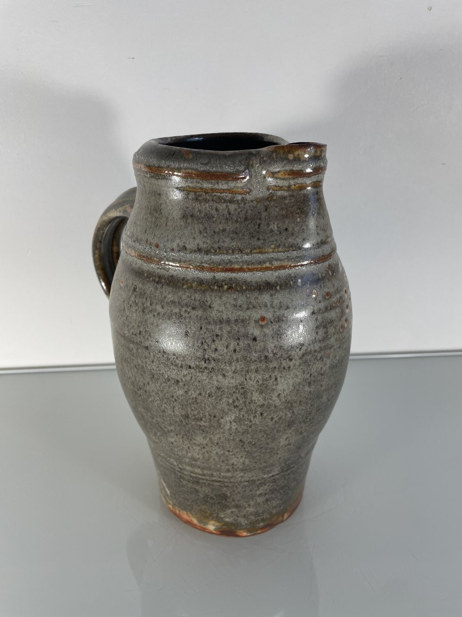 Catherine And Bruce Gould - Stoneware Pitcher-photo-3