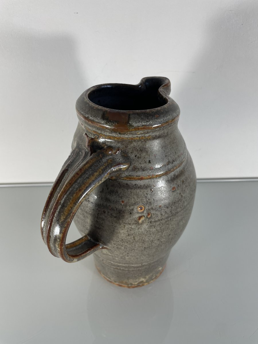 Catherine And Bruce Gould - Stoneware Pitcher-photo-2