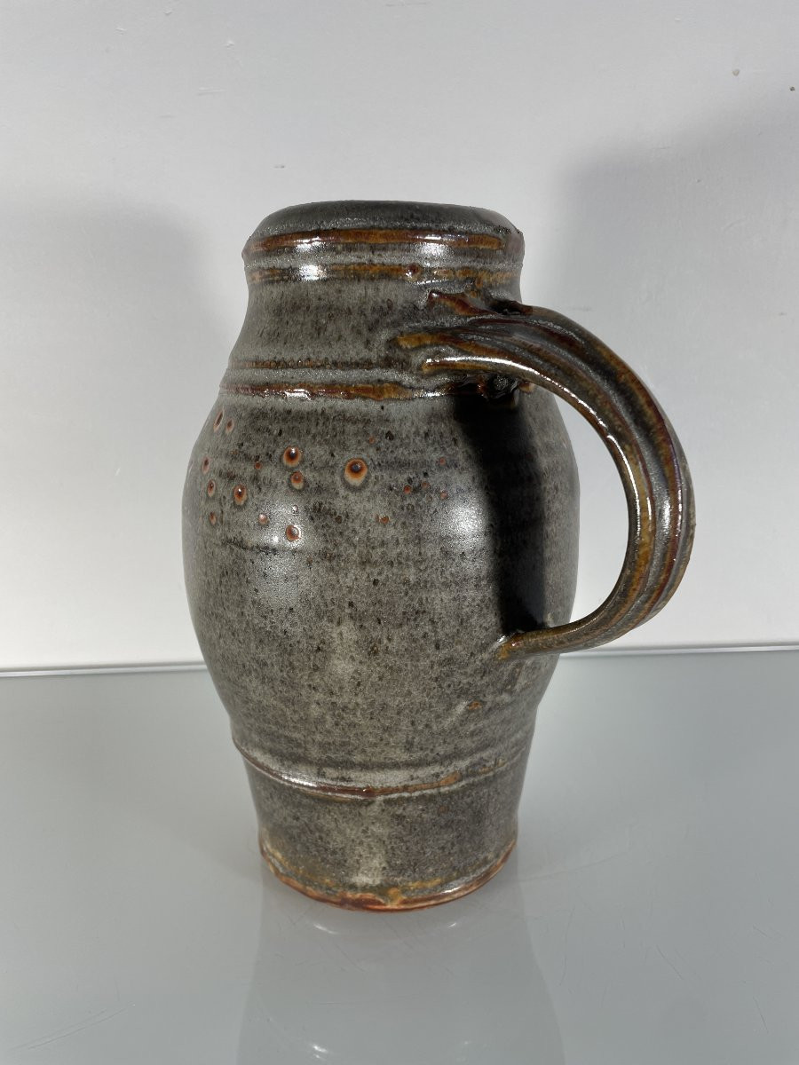 Catherine And Bruce Gould - Stoneware Pitcher-photo-4