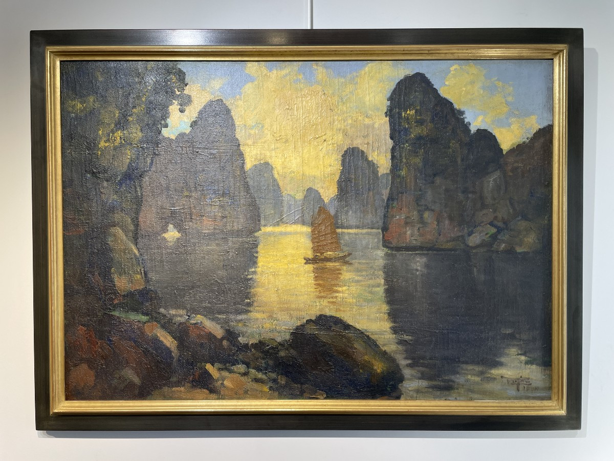 Nguyen Mai Thu - Baie d'Halong - Indochine - Vietnam
