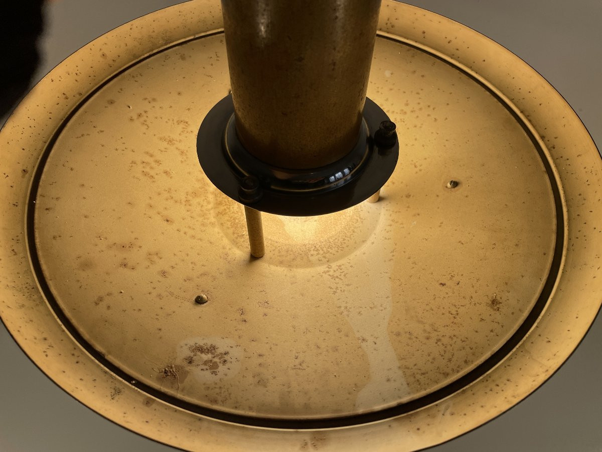 Georges Halais (1893-1945) - Mushroom Lamp - Art Deco-photo-4