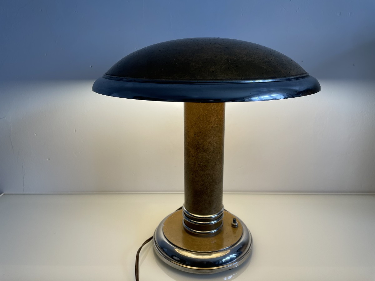 Georges Halais (1893-1945) - Mushroom Lamp - Art Deco