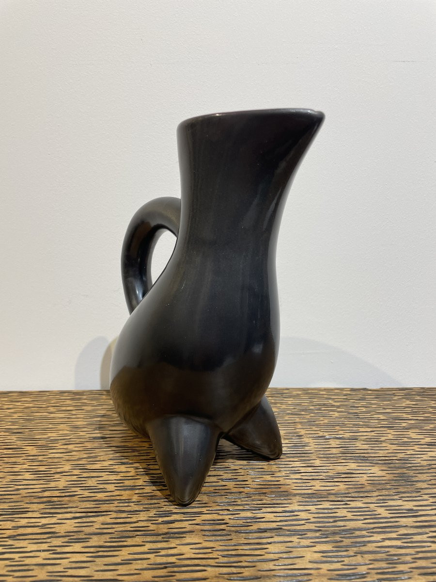 Pierre Toulhoat (1923-2014) - Zoomorphic Pitcher - Keraluc - 50s-photo-4