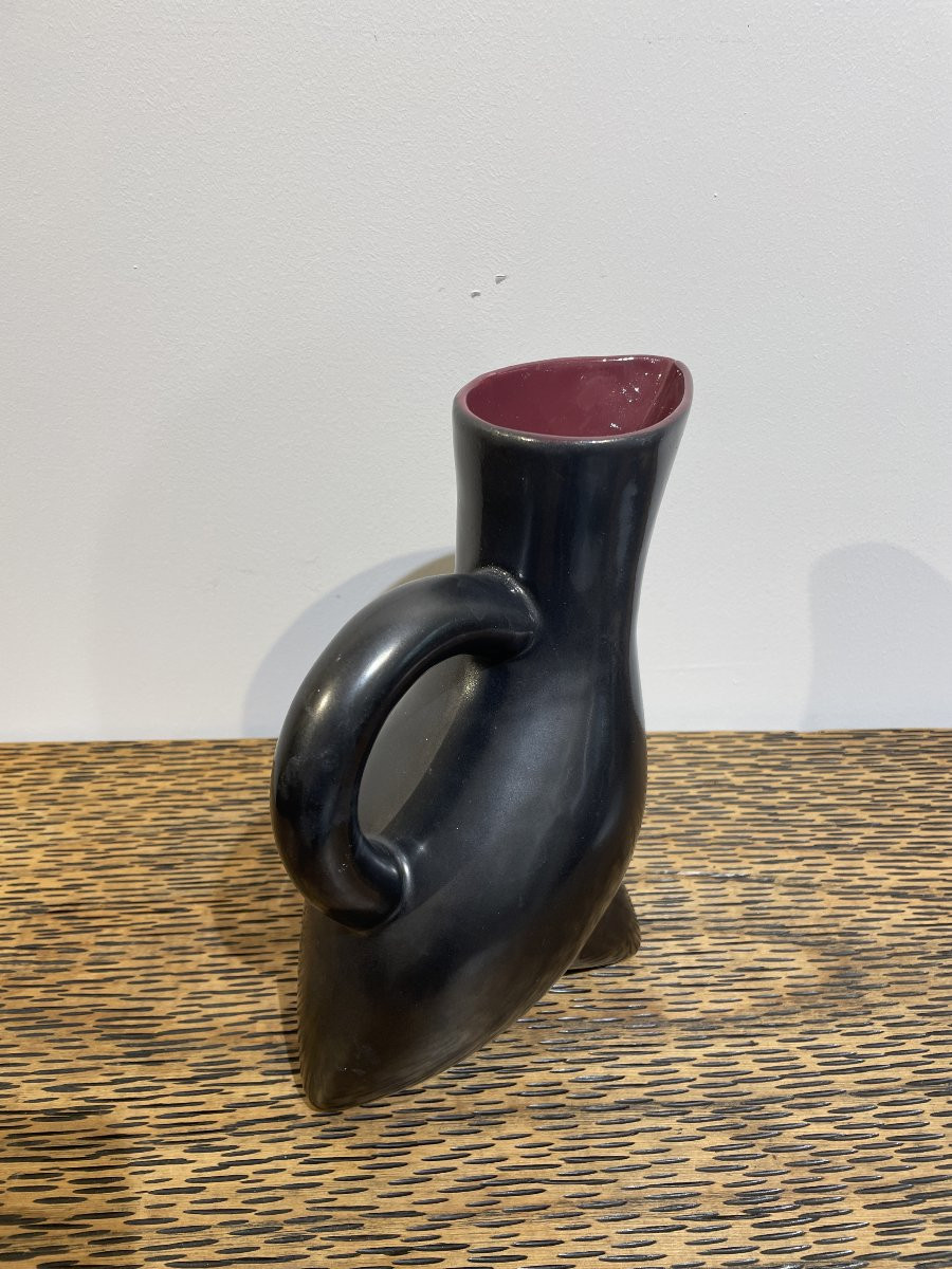 Pierre Toulhoat (1923-2014) - Zoomorphic Pitcher - Keraluc - 50s-photo-3