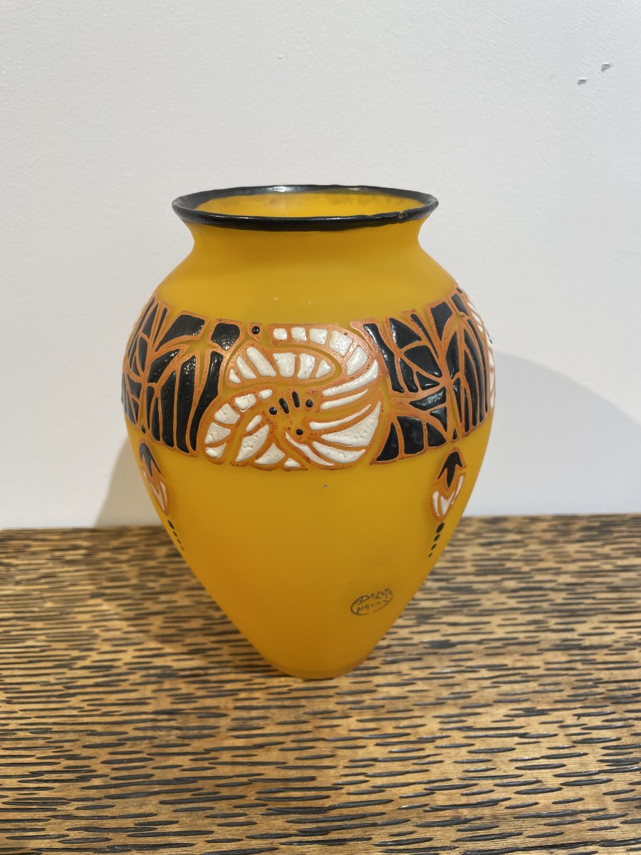André Delatte (1887-1953) - Vase - Ecole De Nancy-photo-2