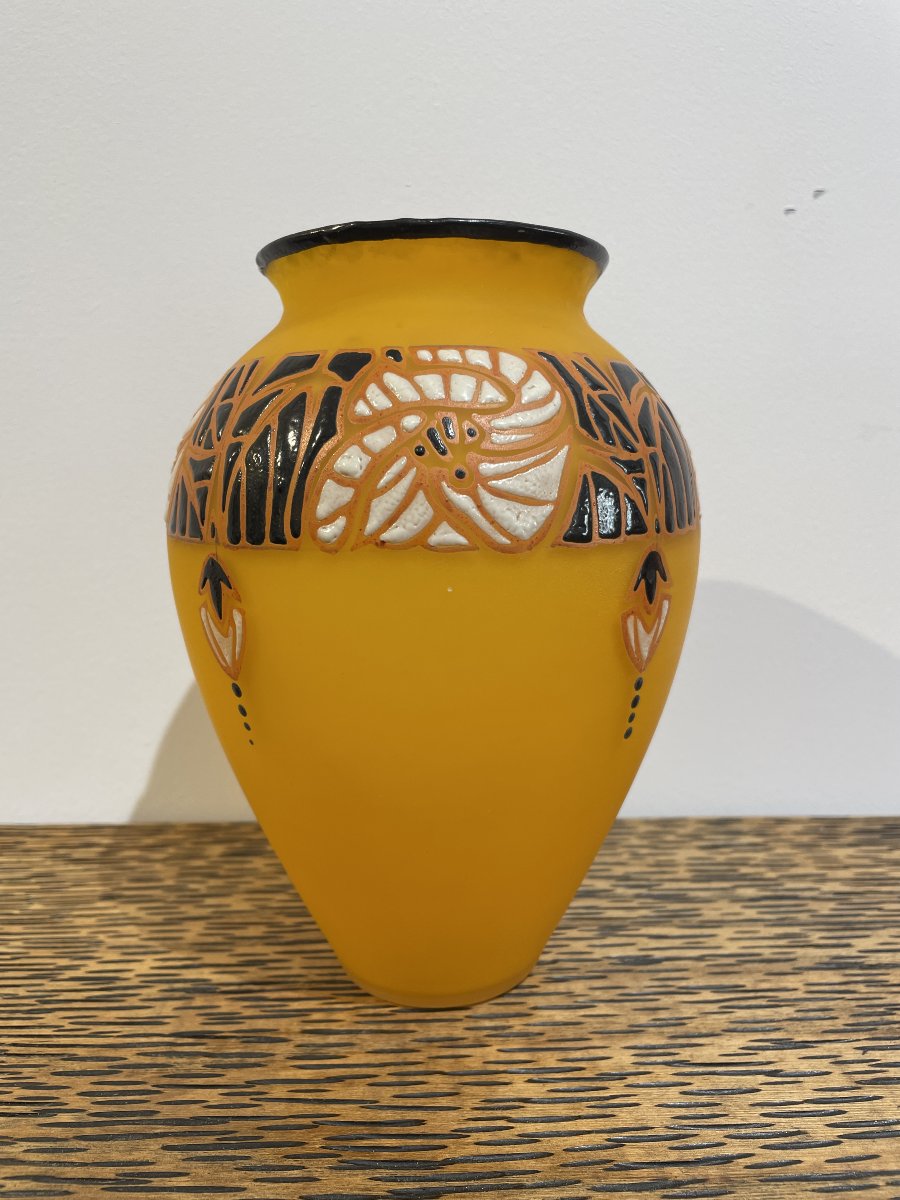 André Delatte (1887-1953) - Vase - Ecole De Nancy