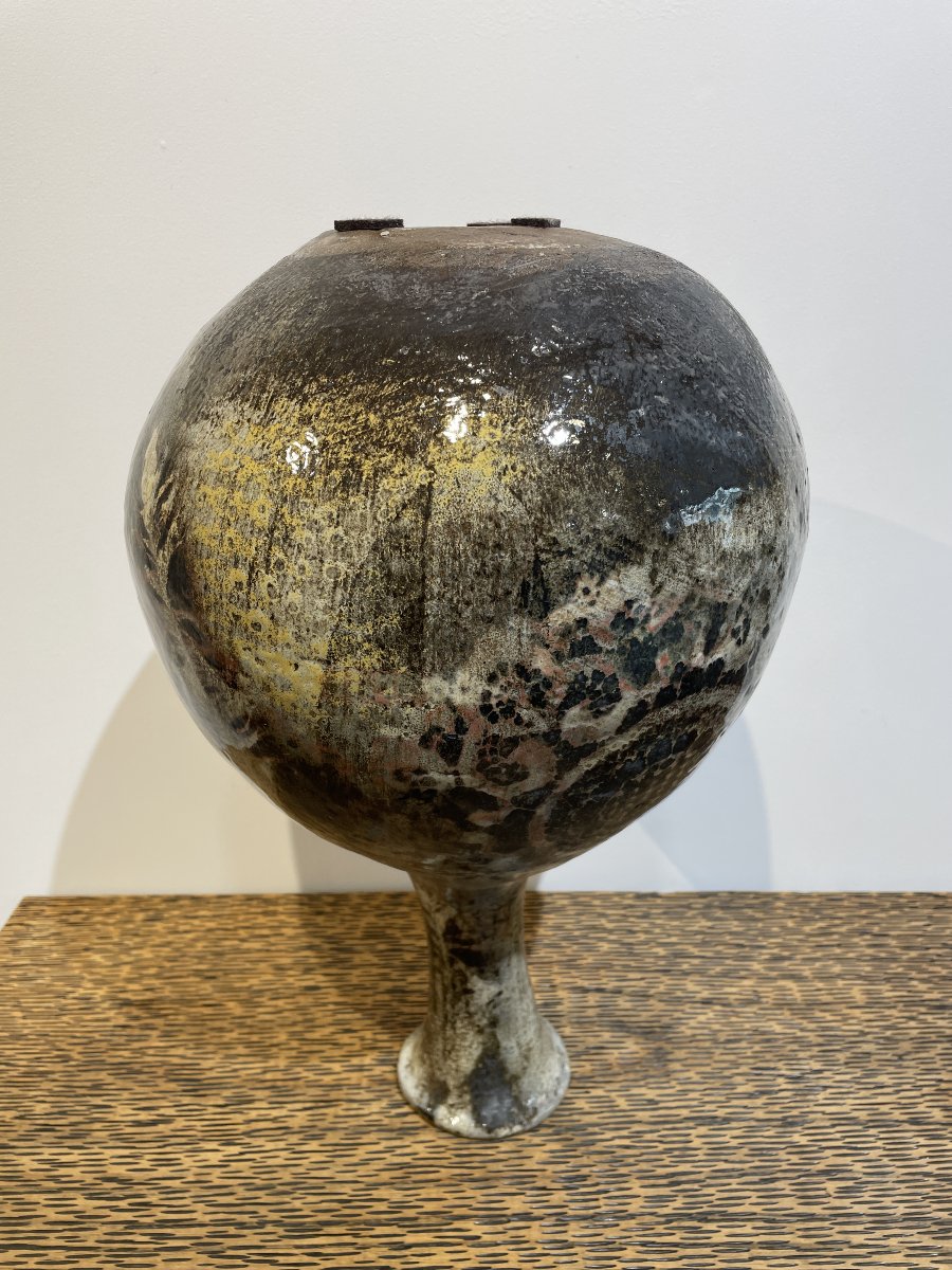 Paul Quéré - Ariane Mathieu - Le Minotaure - Grand Vase-photo-3