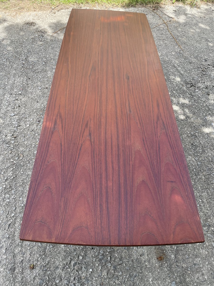 Grete Jalk (1920-2006) attribué à - Grande table basse scandinave-photo-3