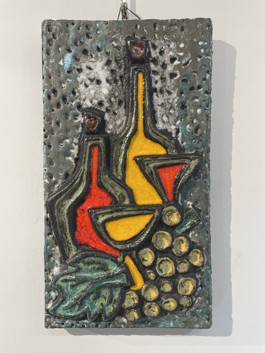 Ruscha Keramik - West Germany - Wall Ceramics - Still Life-photo-3