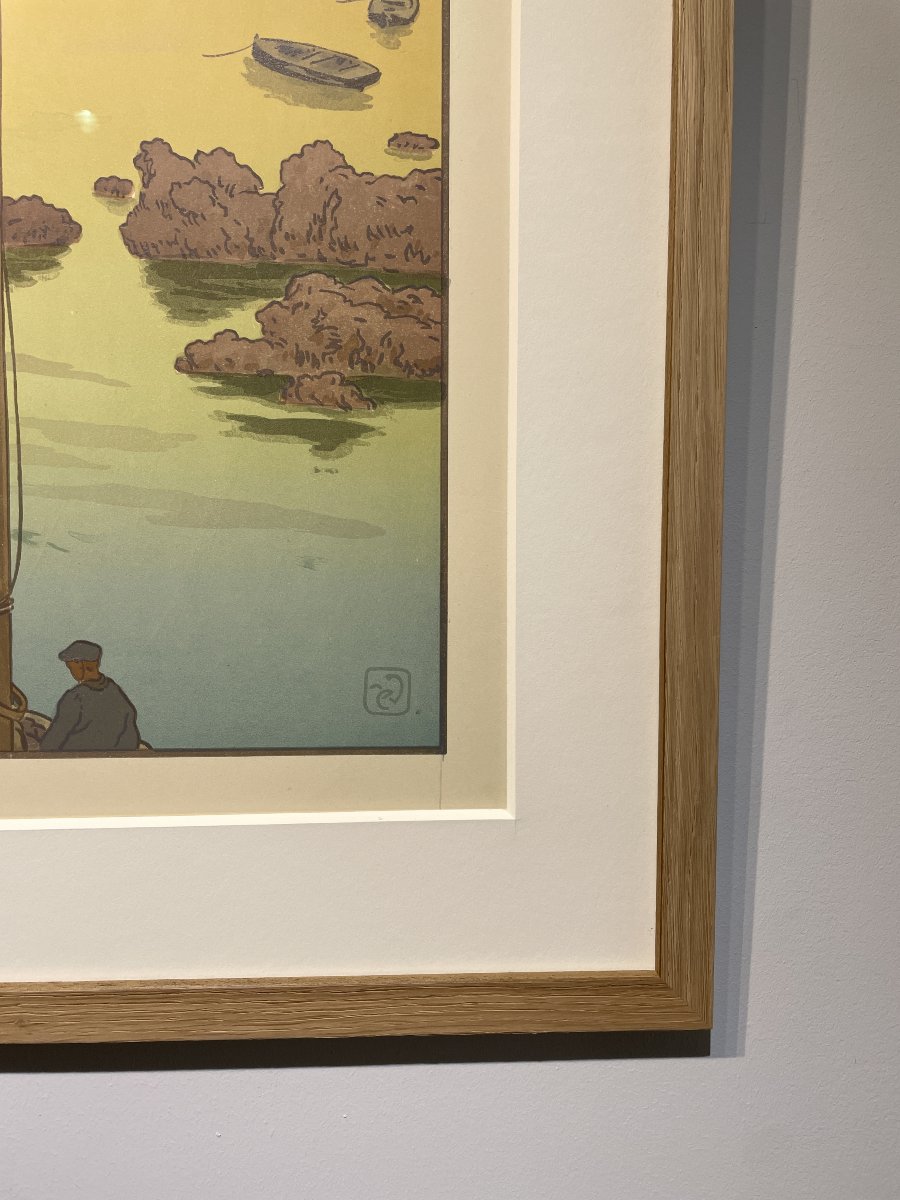 Henri Rivière (1864–1951) - Sunset - Japonism-photo-4