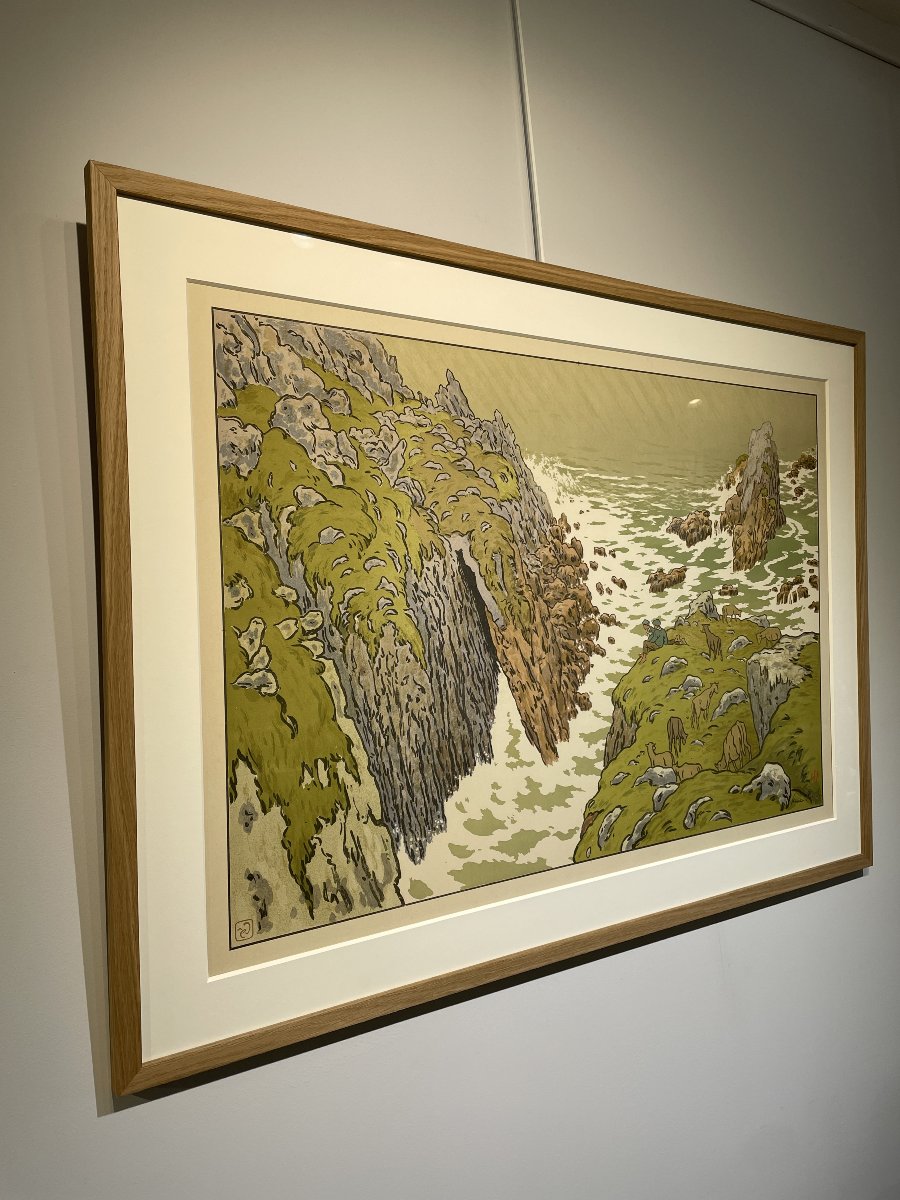 Henri Rivière (1864-1951) - La Falaise - Japonisme-photo-2