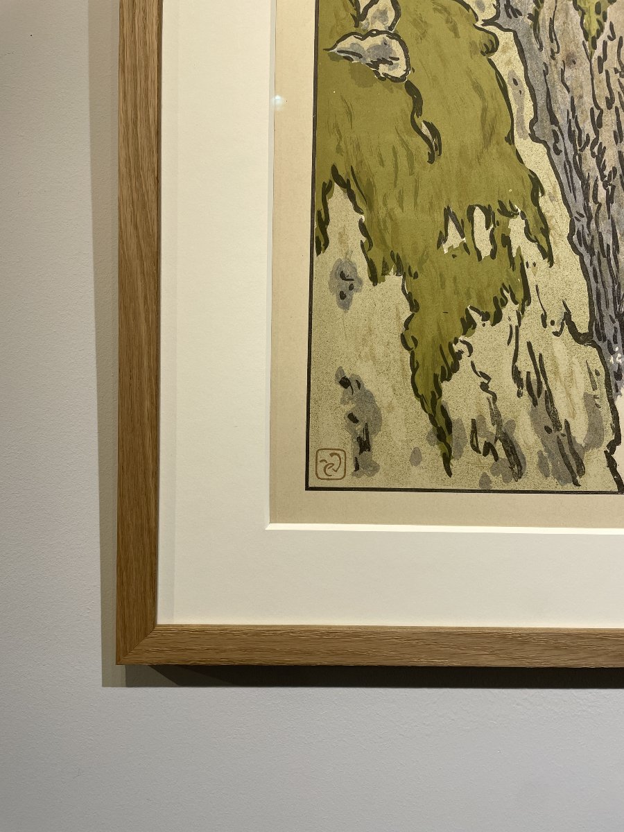 Henri Rivière (1864-1951) - La Falaise - Japonisme-photo-4