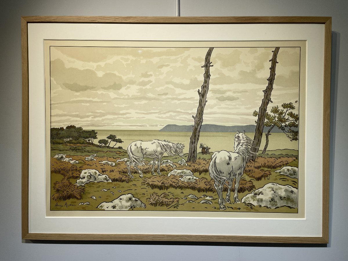 Henri Rivière (1864–1951) - The Bay - Japonism