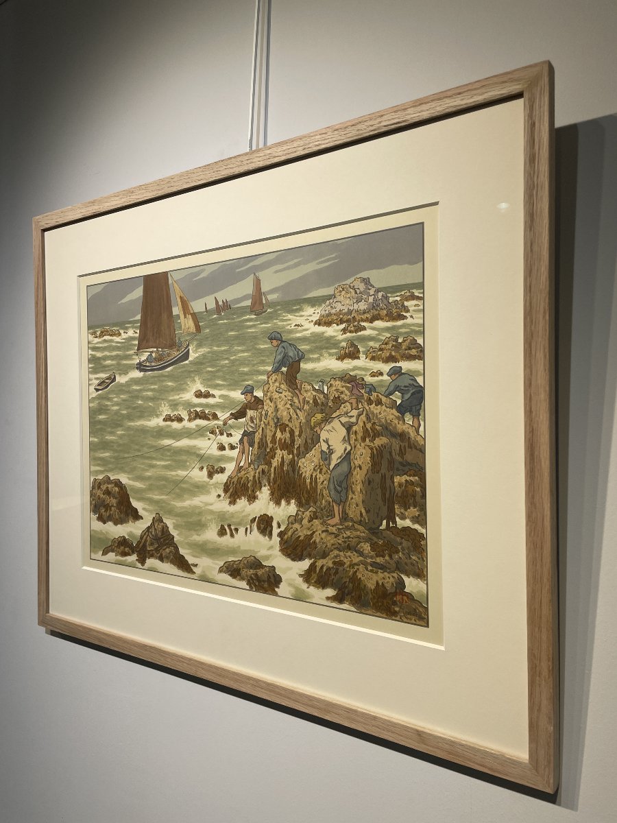 Henri Rivière (1864–1951) - The Ship's Boys-photo-3