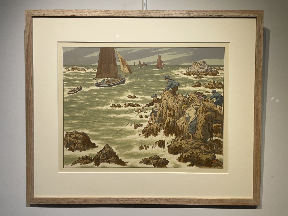 Henri Rivière (1864–1951) - The Ship's Boys