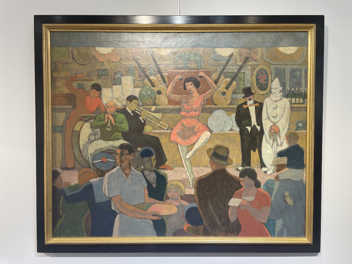 Emile Dancre (1901-1977) - La fête foraine - Période Art Déco