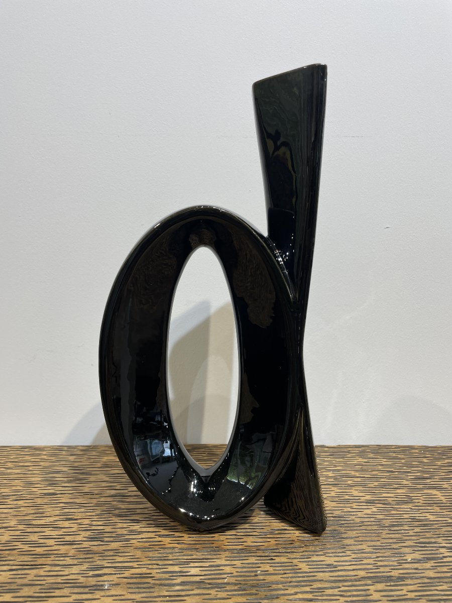 Roberto Rigon (1929) - Manufacture Bertoncello - Vase soliflore-photo-2