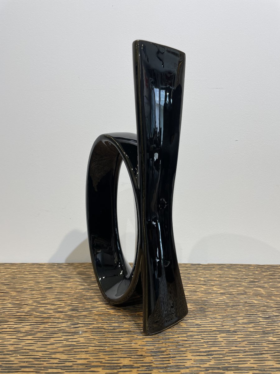 Roberto Rigon (1929) - Manufacture Bertoncello - Vase soliflore-photo-3