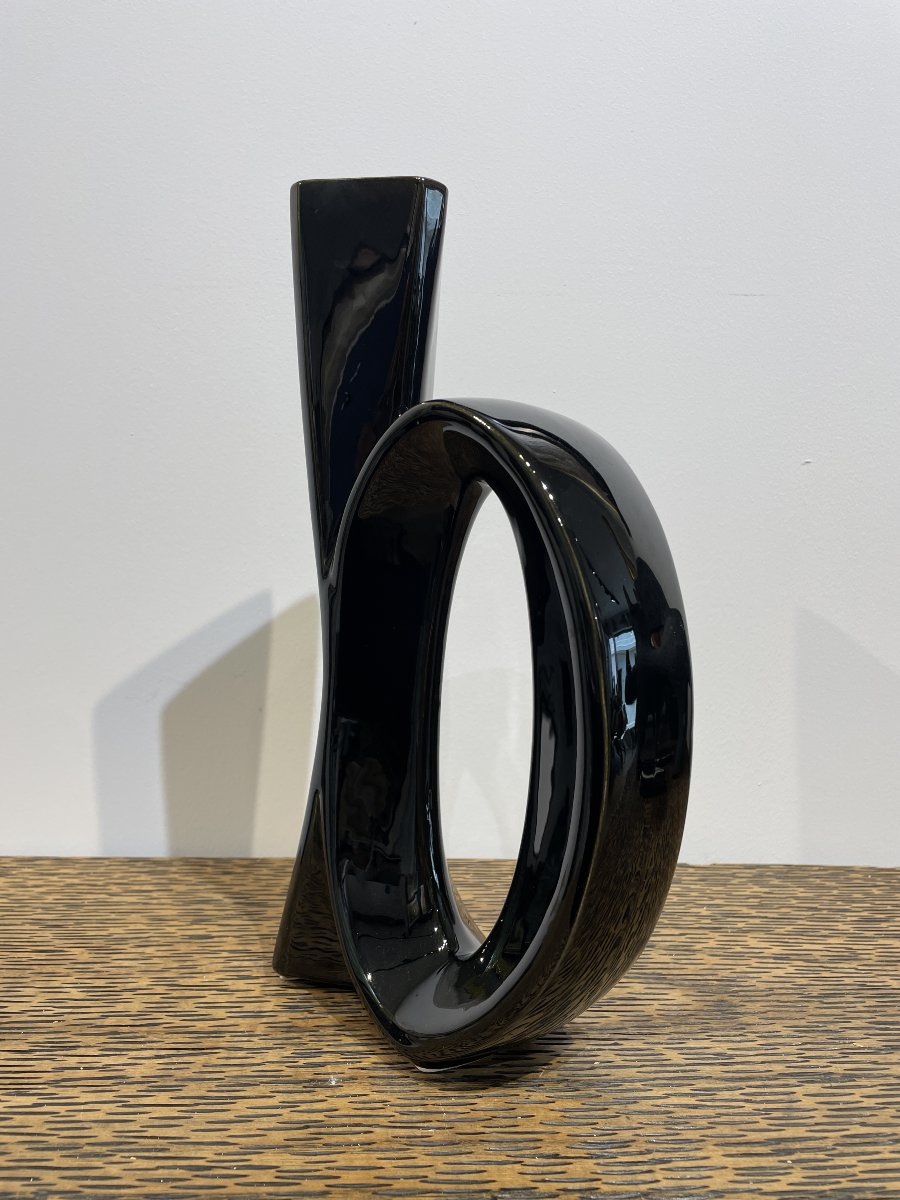 Roberto Rigon (1929) - Manufacture Bertoncello - Vase soliflore-photo-1