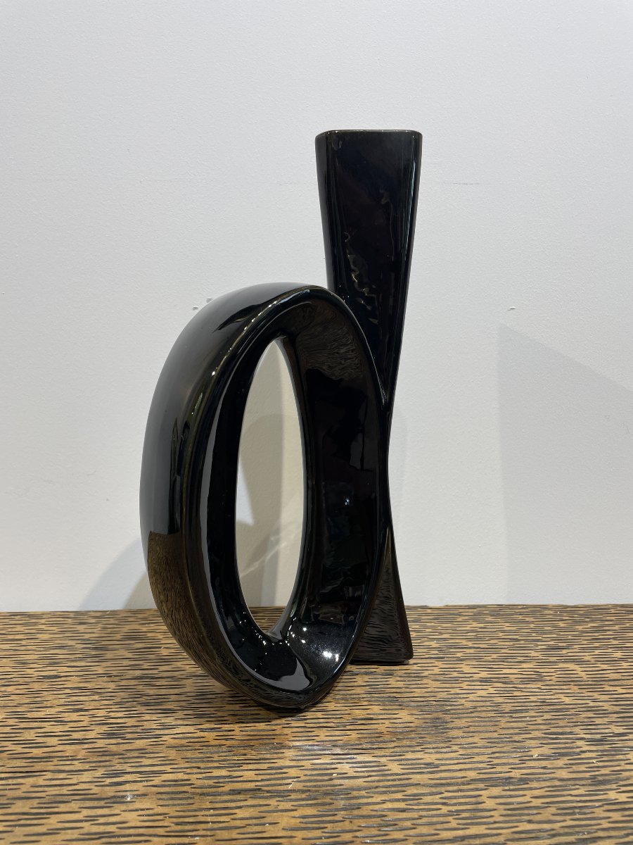 Roberto Rigon (1929) - Manufacture Bertoncello - Vase soliflore-photo-2