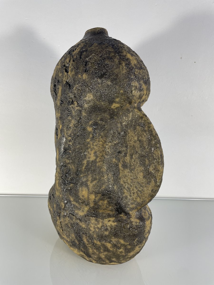 Raymond-louis Quillivic - Large Sculptural Vase-photo-2