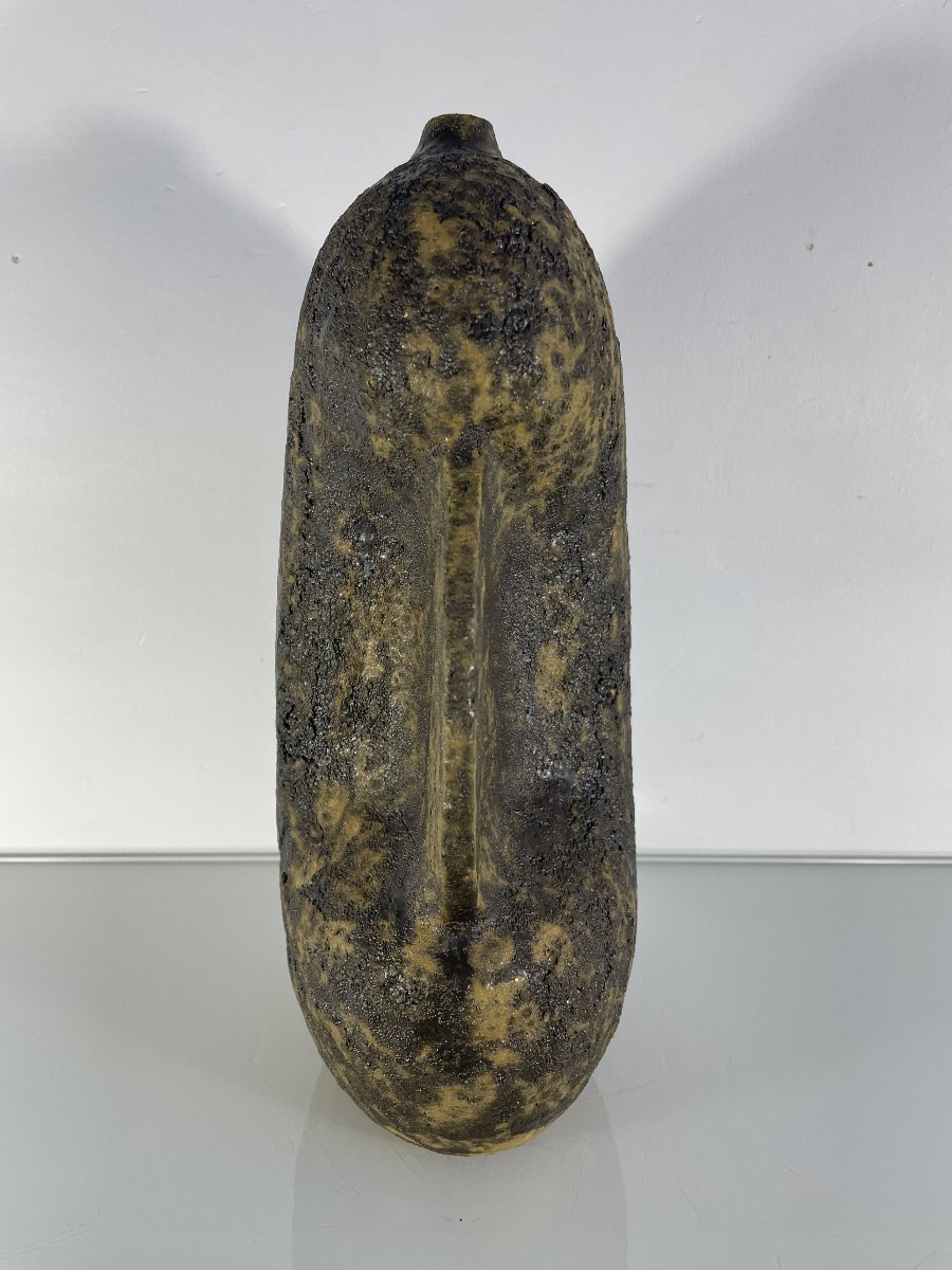 Raymond-louis Quillivic - Large Sculptural Vase-photo-3