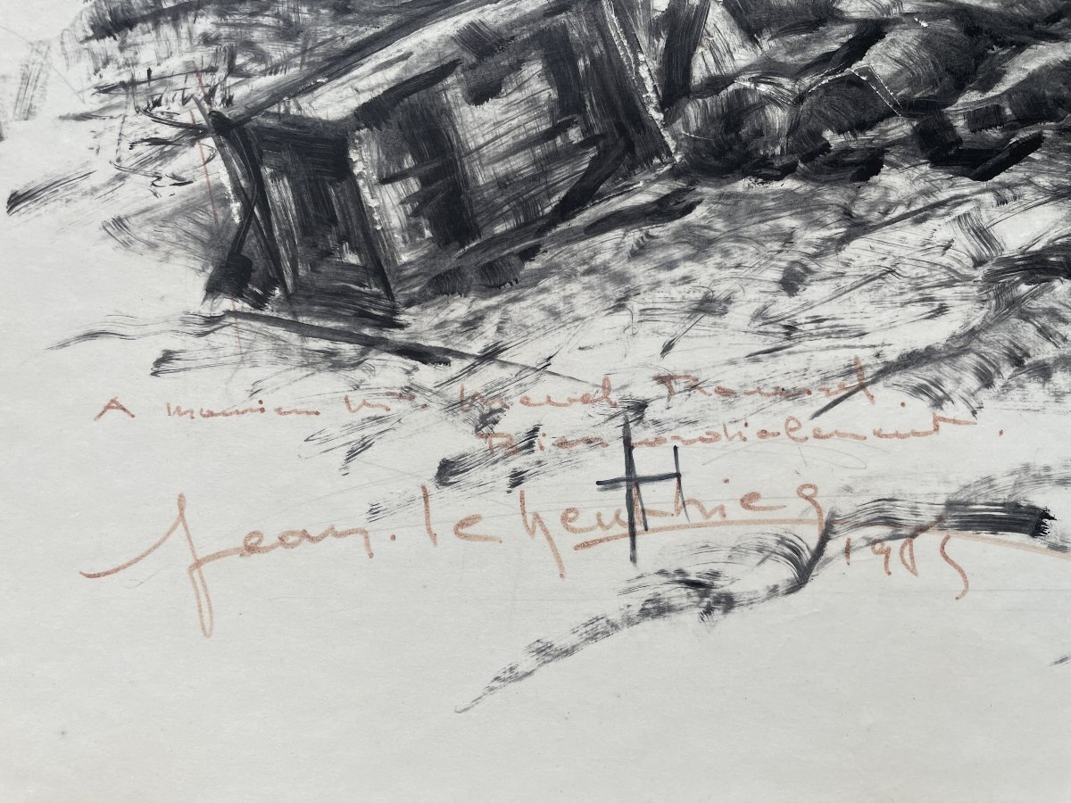 Jean Le Neuthiec (1911-1985) - La tour Vauban - Camaret sur Mer -Crozon-photo-1