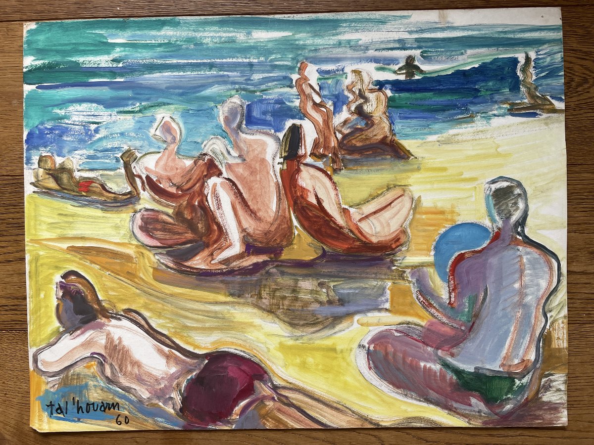 Tal'houarn  - Jacques Gautier (1902–1995) - The Beach-photo-2