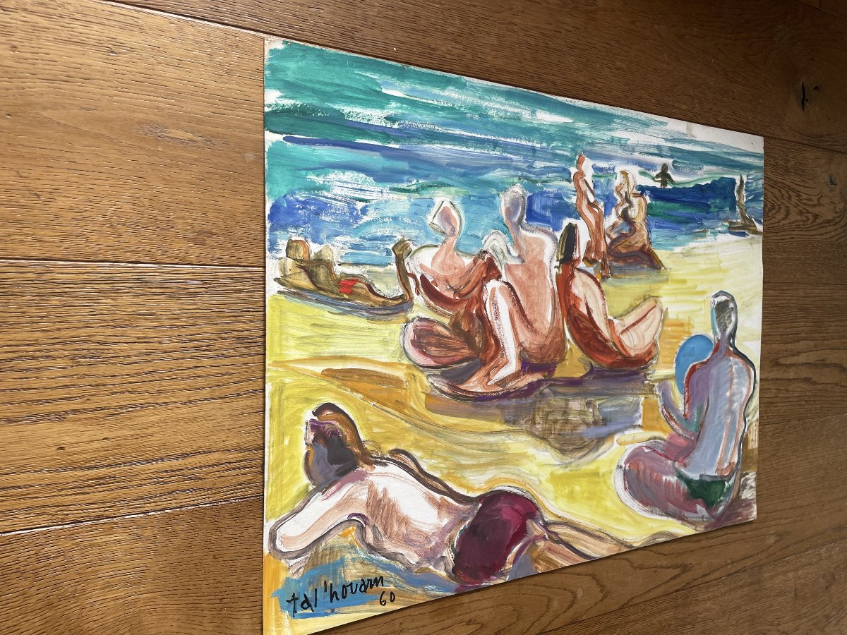 Tal'houarn  - Jacques Gautier (1902–1995) - The Beach-photo-3