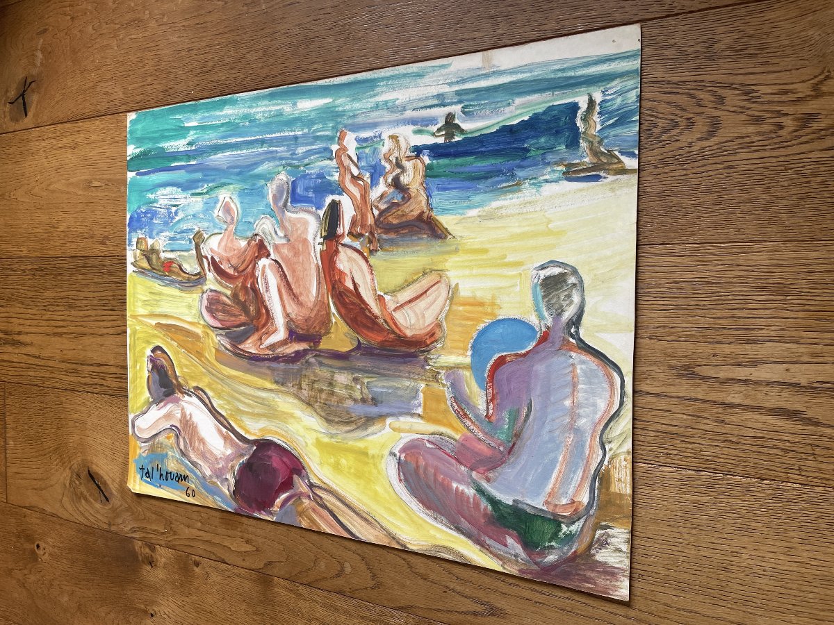 Tal'houarn  - Jacques Gautier (1902–1995) - The Beach-photo-4